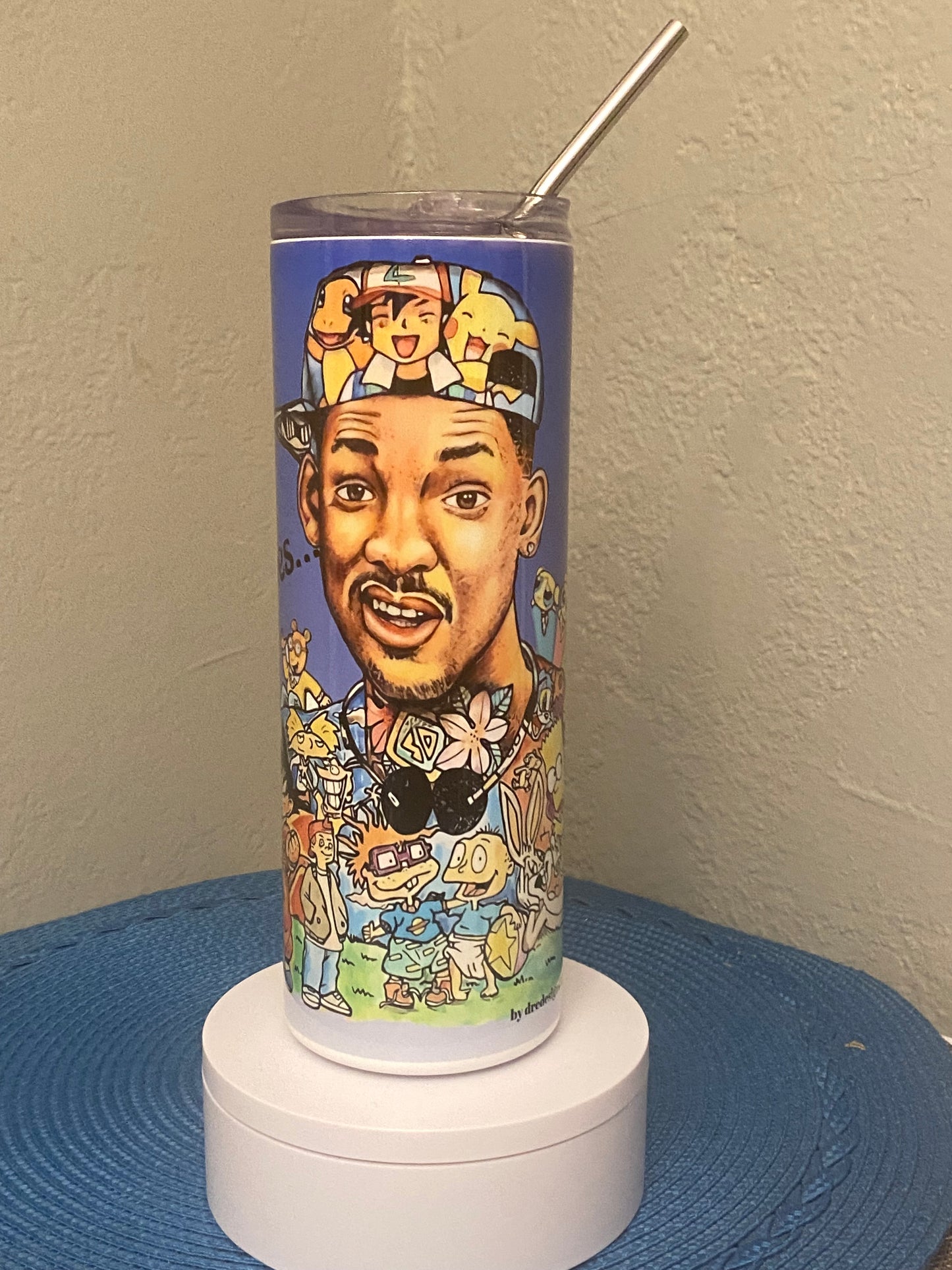 Fresh Prince 90's babies tumbler