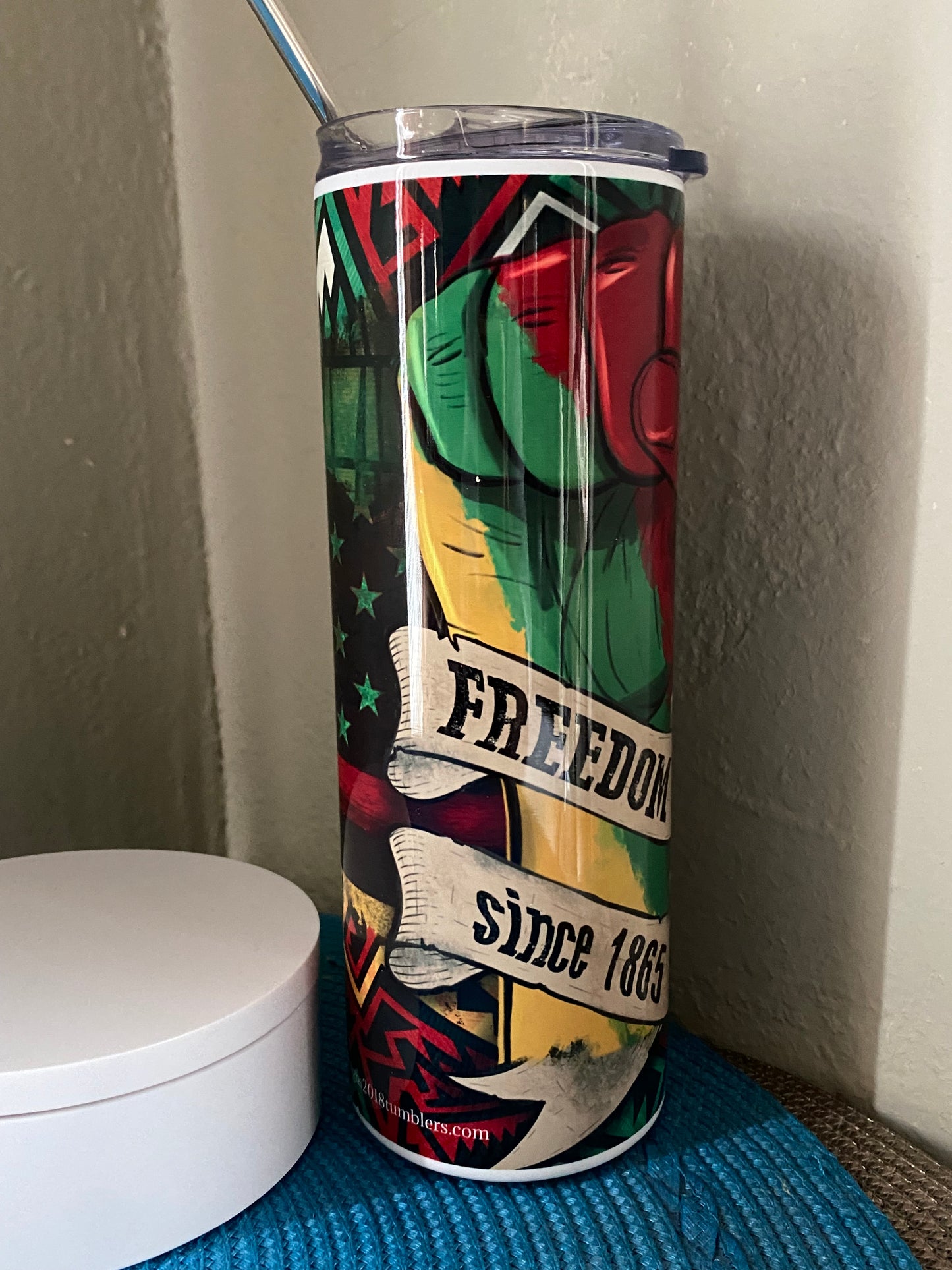 Juneteenth Freedom tumbler