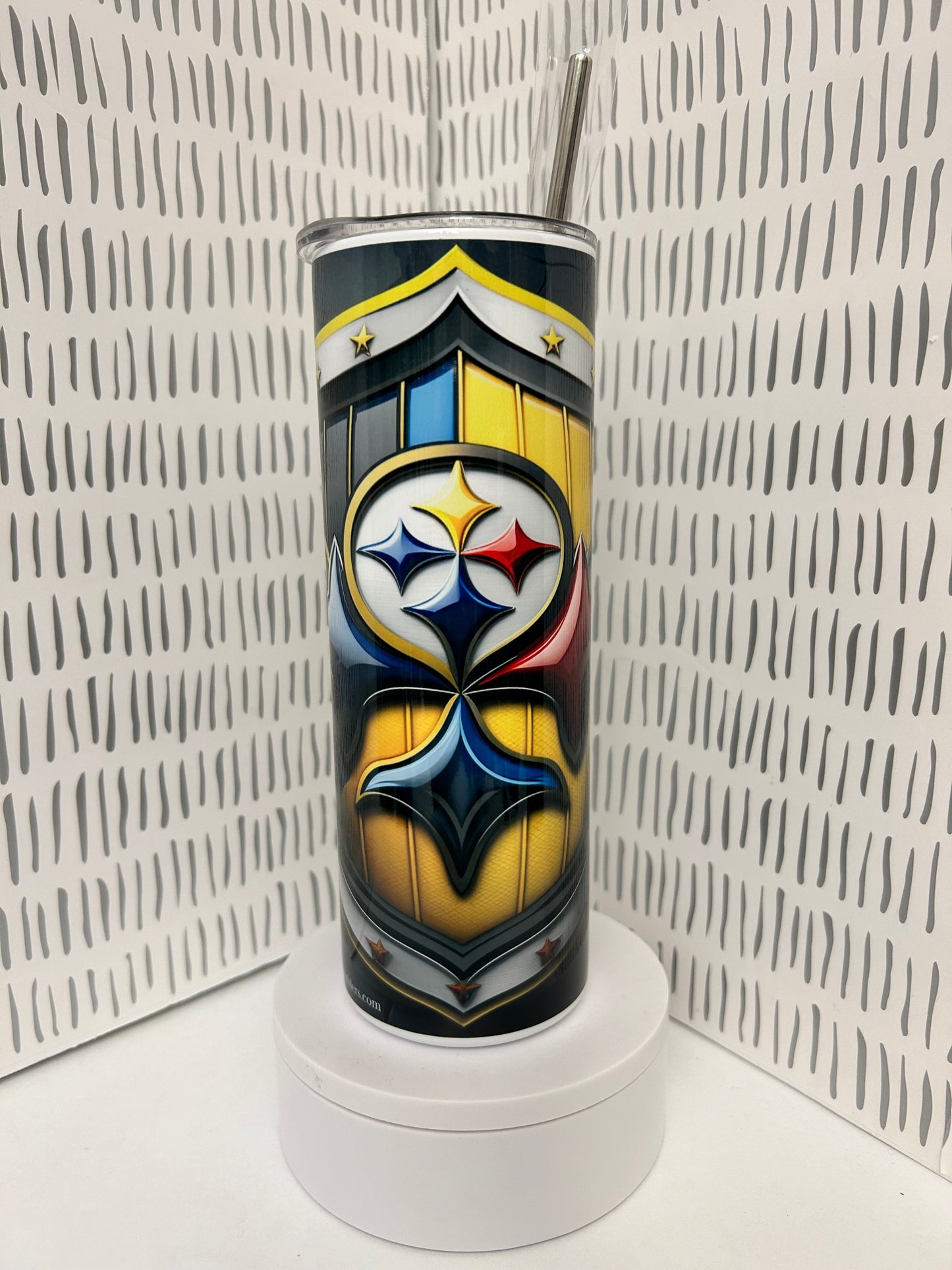 3D Pittsburgh Steeler tumbler 20oz