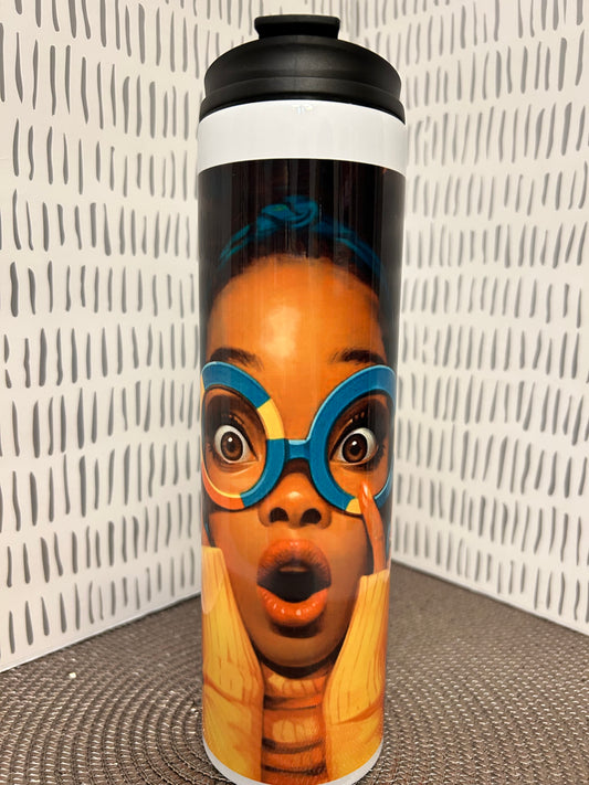 Fun girl surprise tumbler, 20oz